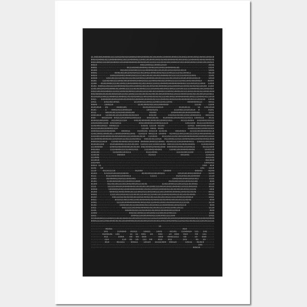 mr. robot - fsociety.dat Wall Art by Uwaki